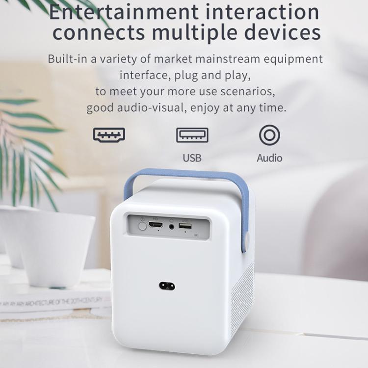 CYS2 Portable HD Android Projector Smart Home Theater, 1GB+8GB, Amlogic T950s