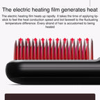 K-SKIN KD382S Negative Ion Hair Care Type-C Wireless Hair Straightening Comb