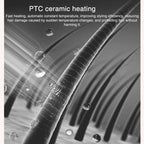 K-SKIN KD3800 PTC Heating Hair Straightening Curler Comb Iron