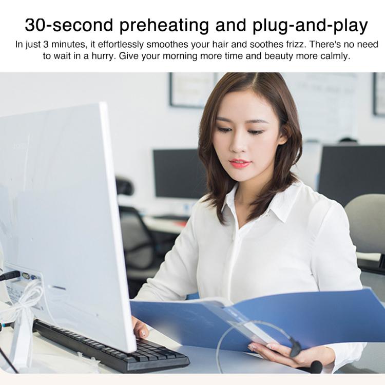 K-SKIN KD3800 PTC Heating Hair Straightening Curler Comb Iron