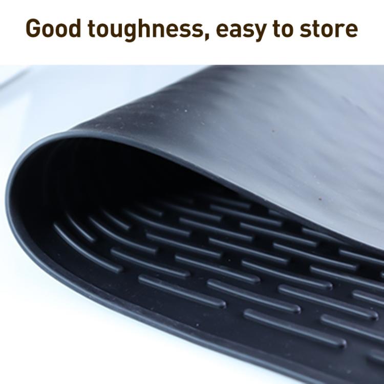 Multi-purpose Silicone Coffee Machine Mat Insulation Anti-Slip Drain Pad, Size: 71 x 50cm