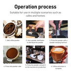 Stainless Steel Coffee Powder Hammer Pressure Powder Tampon