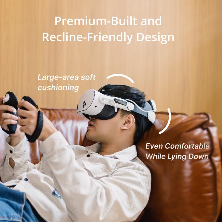 BOBOVR E3 Pro For Meta Quest 3S / 3 VR Head Strap with B100 Battery Cell