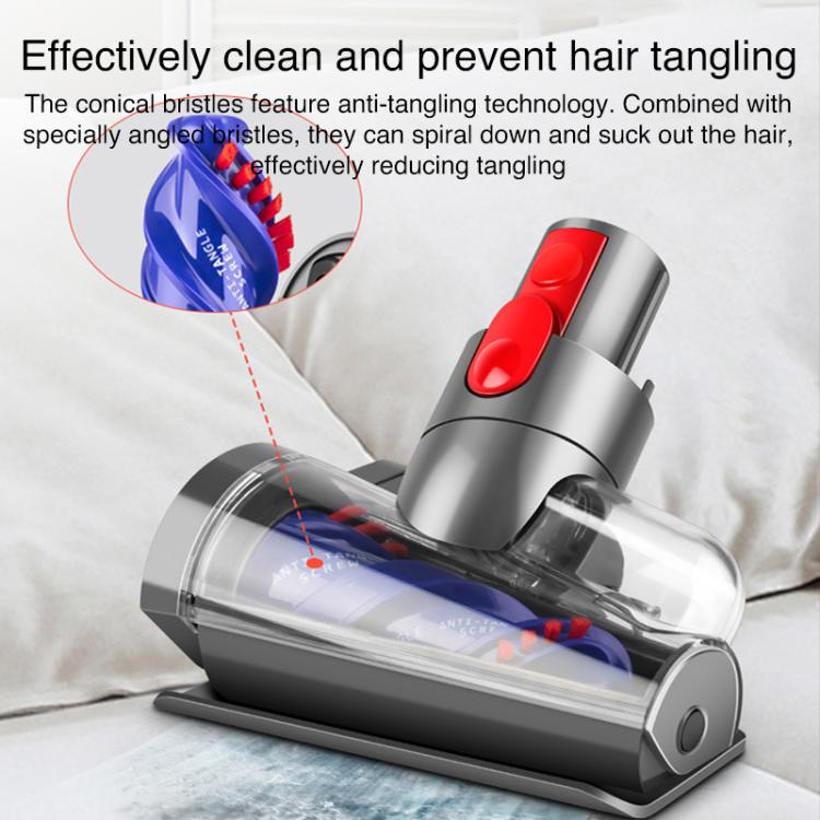 Mite Removal Brush Head For Dyson V7 / V8 / V10 / V11 / V15 Vacuum Cleaner