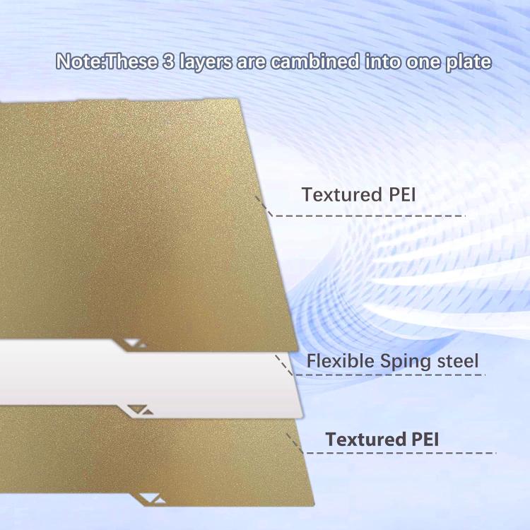 3D Printer Build Plate Spring Steel Sheet For ANYCUBIC 268x256mm