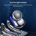 WG-P10X Portable Rechargeable LED Digital Display Electric Shaver