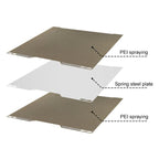 3D Printer Build Plate Spring Steel Sheet For Bambu Lab H2D
