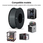 ASA Filament Carbon Fiber 1.75mm / 1kg for 3D Printer