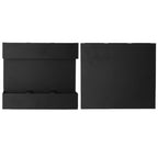 Three-grid Straw Cutlery Metal Storage Rack Kitchen Organizer