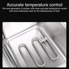 Multifunctional Commercial Stainless Steel Thick Electric Fryer Electric Boiler