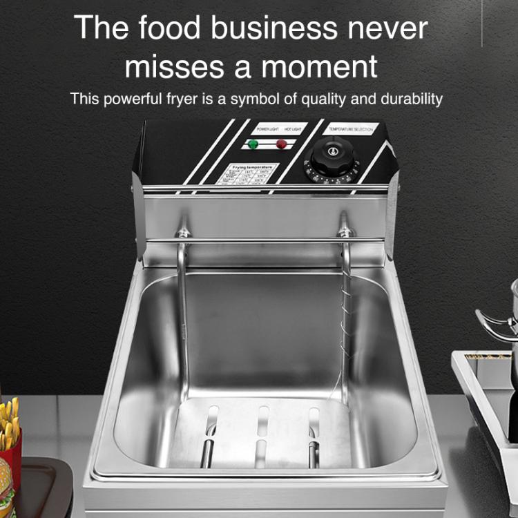 Multifunctional Commercial Stainless Steel Thick Electric Fryer Electric Boiler