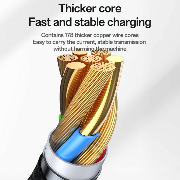 Yesido CA136C 60W USB-C / Type-C to Type-C & iWatch 2 in 1 Charging Cable