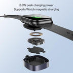 Yesido CA136L 27W USB-C / Type-C to 8 Pin & iWatch 2 in 1 Charging Cable