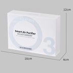 Solar Energy Car Air Purifier with Number Plate