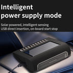 Solar Energy Car Air Purifier with Number Plate