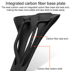 TOSEEK P300 Carbon Fiber 3D Printed Road Mountain Bike Seat