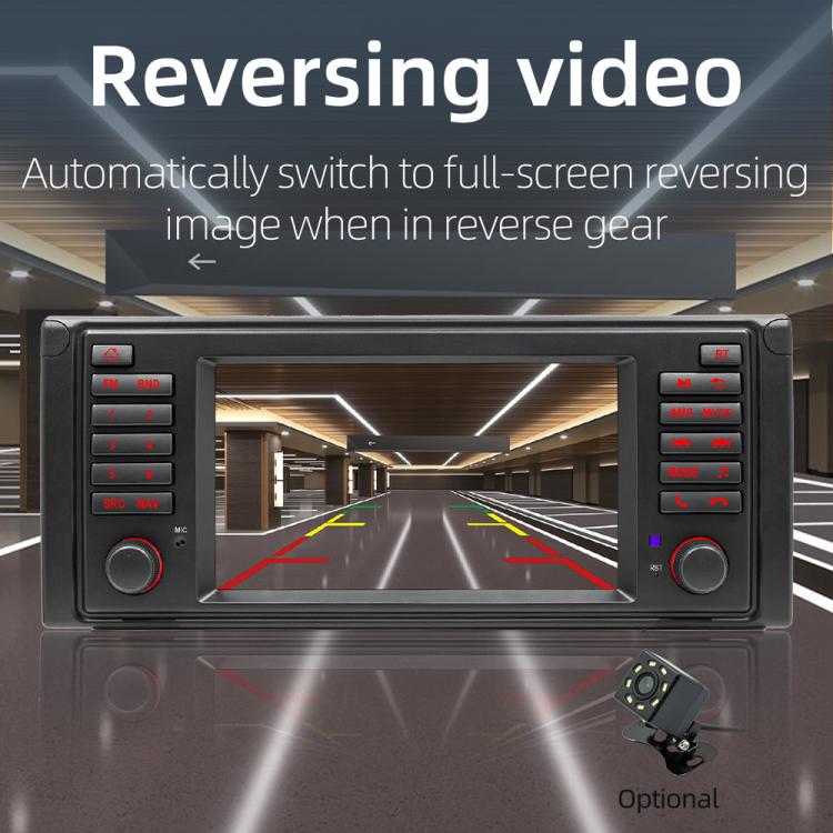 For BMW E53 1996-2007 YT-004 Android13 7 inch HD Screen Car GPS Navigation Reversing Image Integrated Machine