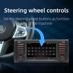 For BMW E53 1996-2007 YT-004 Android13 7 inch HD Screen Car GPS Navigation Reversing Image Integrated Machine