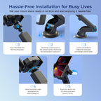 OUKITEL 360 Degree Rotating Adjustable Bicycle Phone Mount Holder