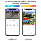 VTS02 4MP Multi-lens Panoramic Solar Surveillance PTZ Dome Camera