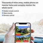 VTS02 4MP Multi-lens Panoramic Solar Surveillance PTZ Dome Camera