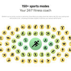 Original Xiaomi Smart Band 10, 1.72 inch AMOLED Screen 5ATM Waterproof Smart Watch, Support Blood Oxygen / Heart Rate Monitor