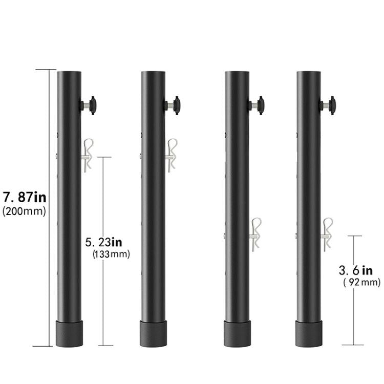 4pcs / Set Table Leg Extender Workbench Height Enhancer