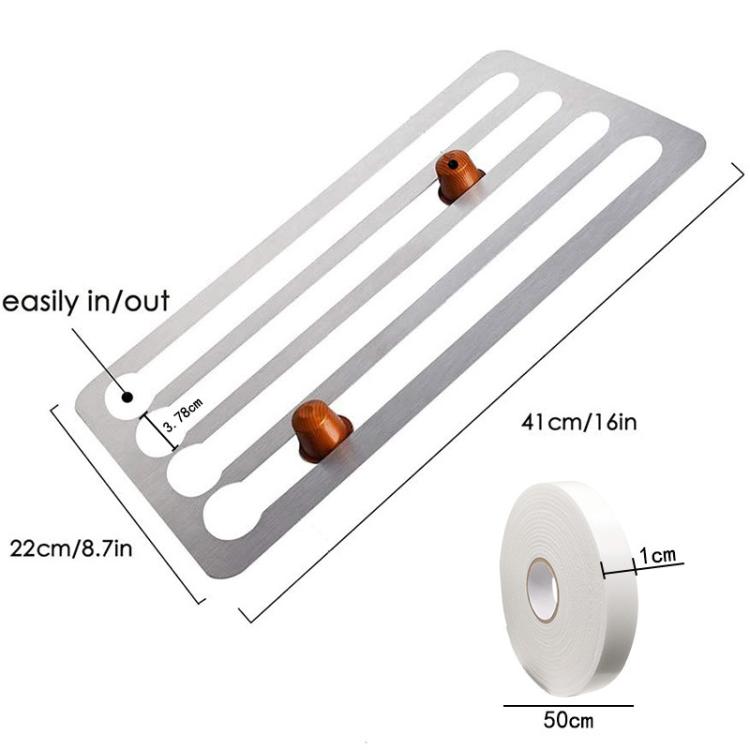 Coffee Capsule Holder For Hotel Kitchen Restaurant Wall-mounted Storage Rack