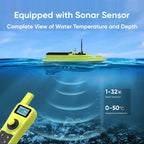 D36B Smart Remote Control Fishing Bait Boat Support Sonar Sensor & GPS