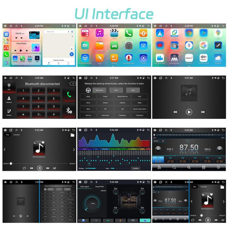 For Volkswagen Android 15 7 inch Wireless CarPlay Car Player Central Control Navigation Machine