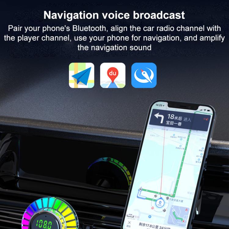 BC96 Car Bluetooth Hands-free Calling PD48W Fast Charging