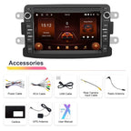 For Dacia Android 15 7 inch Wireless CarPlay Car Player Car Central Control Navigation Machine
