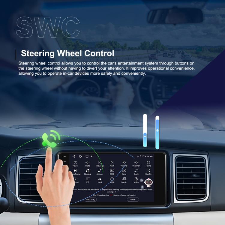 For Toyota COROLLA Android 15 7 inch Wireless CarPlay Car Player Car Central Control Navigation Machine