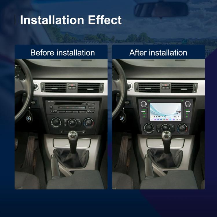 For BMW 3 Series E90 Android 15 7 inch Car CarPlay Car Navigation Reversing Image Integrated Machine