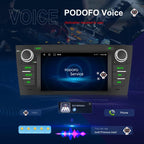 For BMW 3 Series E90 Android 15 7 inch Car CarPlay Car Navigation Reversing Image Integrated Machine