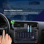 For Volkswagen Android 15 7 inch Horizontal Screen Car Player Car Central Control Navigation with Dual USB Ports