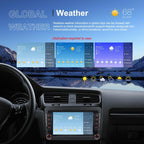 For Volkswagen Android 15 7 inch Horizontal Screen Car Player Car Central Control Navigation with Dual USB Ports