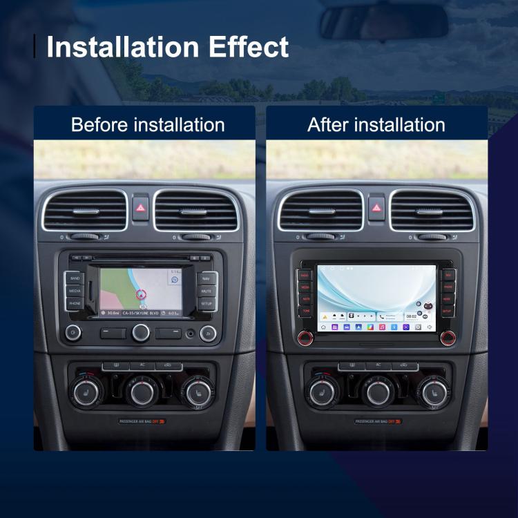 For Volkswagen Android 15 9 inch Screen Car Player Car Central Control Navigation