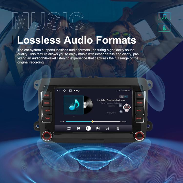 For Volkswagen Android 15 9 inch Screen Car Player Car Central Control Navigation