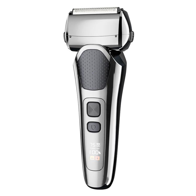 Full Body Washable LED Digital Display Reciprocating Electric Shaver