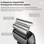 Full Body Washable LED Digital Display Reciprocating Electric Shaver