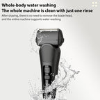 Full Body Washable LED Digital Display Reciprocating Electric Shaver