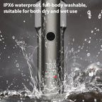 Five-blade Full Body Washable LED Digital Display Reciprocating Electric Shaver