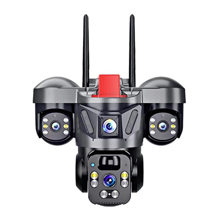 D31 9MP Multi-lens Panoramic Solar Surveillance PTZ Dome Camera