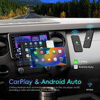 10.36 inch Screen Android 15 Car CarPlay Navigation Integrated Machine with Dual Knob