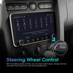 10.36 inch Screen Android 15 Car CarPlay Navigation Integrated Machine with Dual Knob