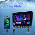 10 inch Screen Android 15 Car Navigation Audio Video Integrated Machine