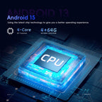 10 inch Screen Android 15 Car Navigation Audio Video Integrated Machine