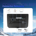 10 inch Screen Android 15 Car Navigation Audio Video Integrated Machine