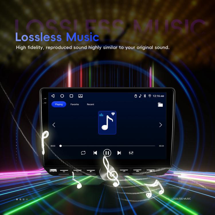 10 inch Screen Android 15 Car Navigation Audio Video Integrated Machine